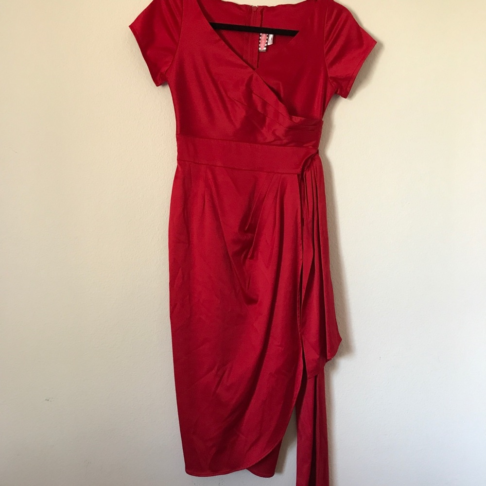 Red Wiggle Dress
